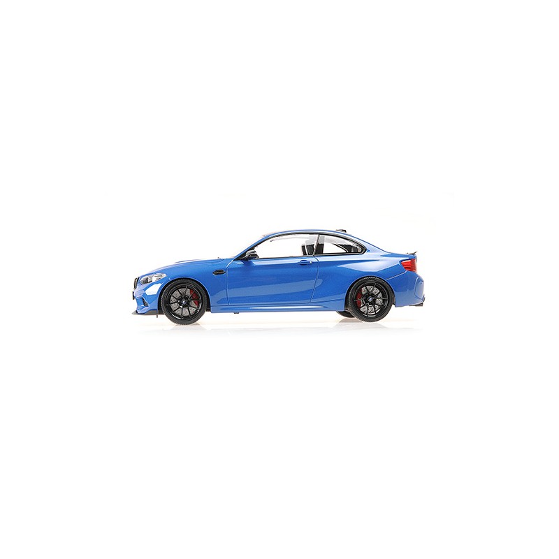 Minichamps 155021022 1:18 BMW M2 Cs-2020-Blue Metallic Collectible  Miniature Car, Blue