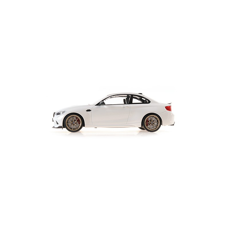 Minichamps 410021020 BMW M2 Cs-2020 1:43 Voiture Miniature de Collection  Blanche avec Roues dorées, Blanc : : Jeux et Jouets