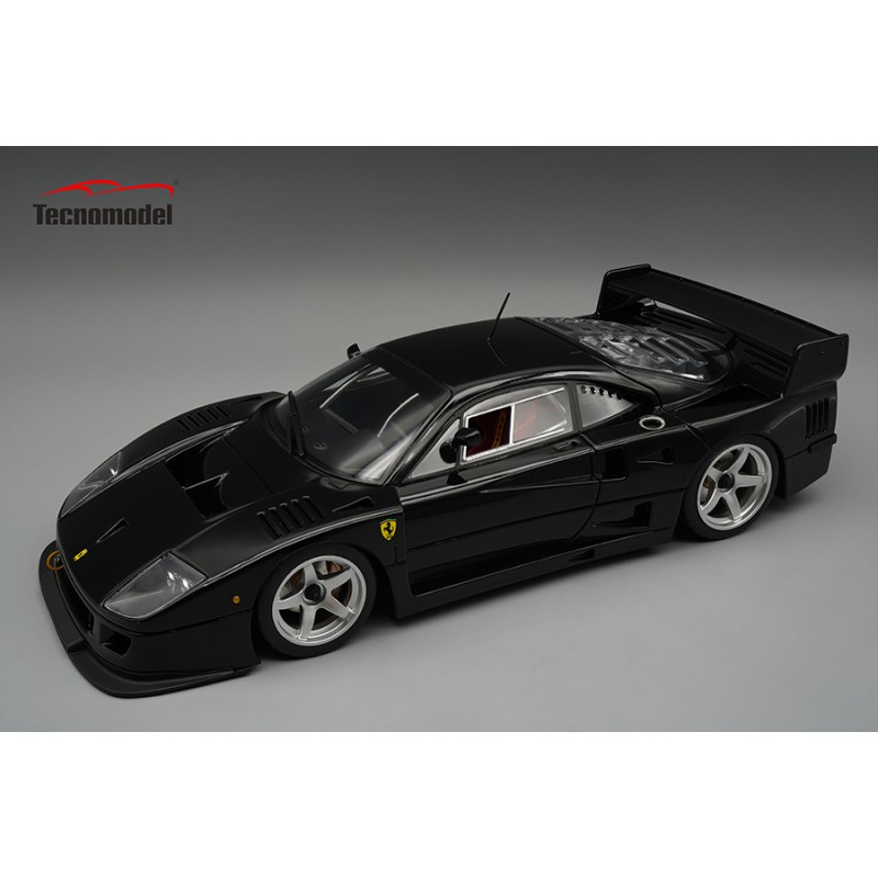 Ferrari F40 LM PRESS VERSION 1996 (black - silver 5 spok weels)