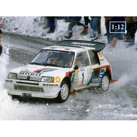 Peugeot 205 Turbo 16 E2 No.1 (Salonen - Harjanne) 2° place Rally Monte-Carlo 1986