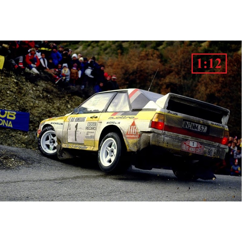 Audi Quattro A2 No.1 (Röhrl-Geistdörfer) Winner Rally Monte-Carlo 1984