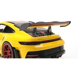 Porsche 992 GT3 RS 2024 Yellow Weissach package (red weels)