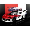 Porsche Mission R No.01 (red-white) avec vitrine