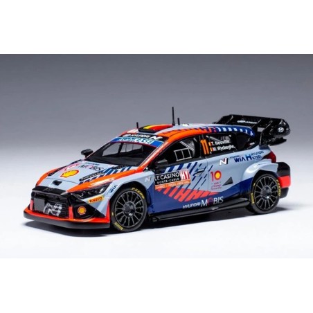 HYUNDAI i20 N Rally1 Team Shell Mobis WRT N.11 Winner Monte Carlo 2024 (Neuville-Wydaeghe)