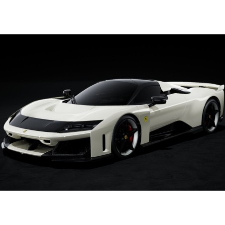 Ferrari F80 carbon optional (Bianco Italia) bicolor wheels silver and carbon